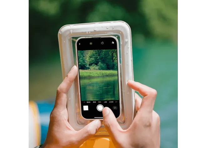 Водонепроникний чохол для телефону Naturehike CNK2300BS015 сірий Фото 2